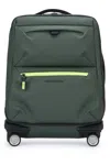 Piquadro Slim Cabin Luggage 4 Ruote In Tessuto Riciclato In Ve