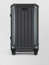 Piquadro Small Trolley Suitcase Four Wheels Polycarbonate