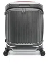 Piquadro Spinner Structured Wheelie Case In Grey