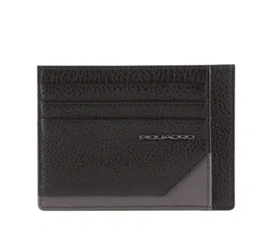 Piquadro , Tallin, Leather, Wallet, For Men Gwlp3 In Black