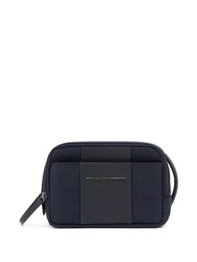 Piquadro Toiletry Bag In Gray