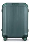 Piquadro Durable Travel Trolley Telescopic Handle In Green