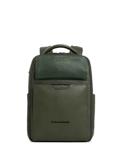 Piquadro Travel Laptop Backpack In Green