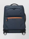 Piquadro Travel Trolley With Multiple Handles And Wheels In Blue