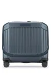 Piquadro Combination Lock Ribbed Trolley In Gray