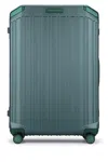 Piquadro Durable Travel Trolley Telescopic Handle In Green