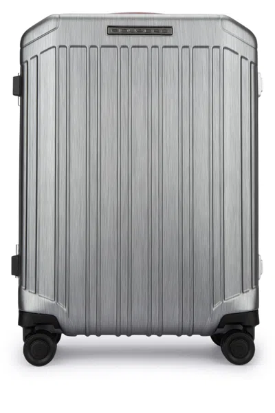 Piquadro Trolley Cabina Slim 4 Ruote Policarbonato_pelle