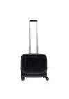 Piquadro Trolley Man  Bv6552pql-no Black In Black