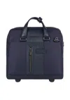 Piquadro Trolley Men's Folder  Bv4729br2-blue Blue In Blue