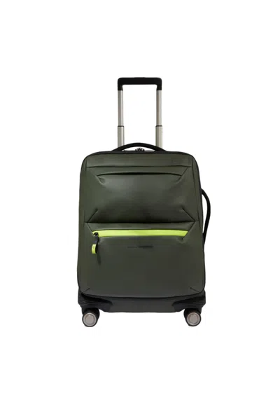 Piquadro Trolley Slim Cabin Man  Bv6377c2ow-ve Green