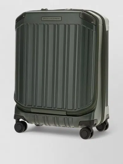 Piquadro Trolley Suitcase In Green