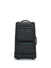 Piquadro Two-wheel Suitcase In 黑色