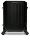 Piquadro Logo-lettering Zip-up Luggage In Black