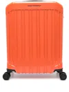 Piquadro Ultra Slim Spinner Four-wheel Suitcase In Orange