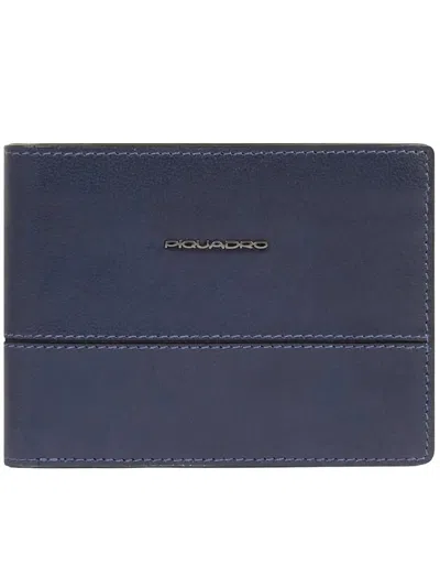 Piquadro Wallet Accessories In Blue