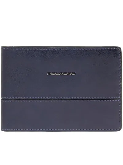 Piquadro Wallet In Blue