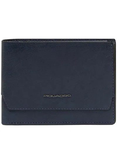 Piquadro Wallet In Blue