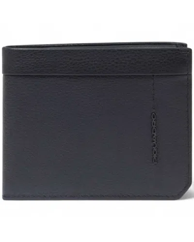 Piquadro Wallet Kiri Man Leather Black - Pu3891w137r-n