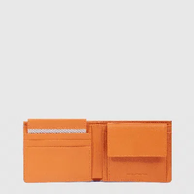 Piquadro Wallet Man  Pu4188s138r-blu Blue In Orange