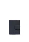 Piquadro Wallet Man  Pu5957s135r-n Black In Blue