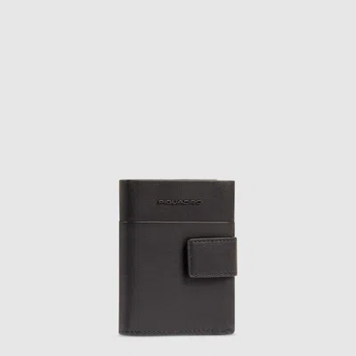 Piquadro Wallet With Coin Holder Man  Pu5957apr-n Black