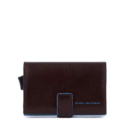 Piquadro Wallet With Double Card Holder Man  Pp5472b2blr-mo Brown