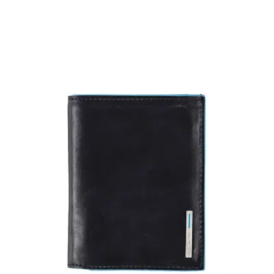 Piquadro Wallets Black In Nero Neri E Grigi