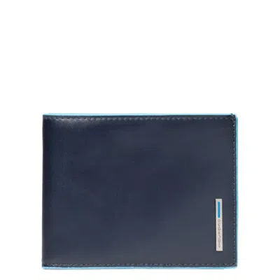 Piquadro Wallets Blue In Blu Blu E Verdi