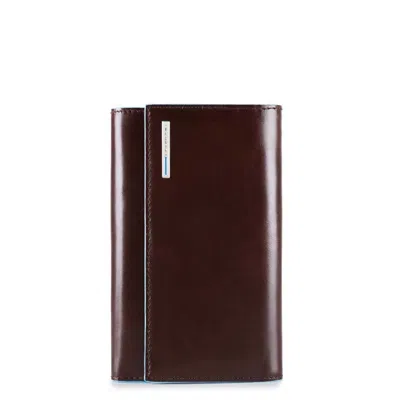 Piquadro Wallets Dark Brown In Testa Di Moro Marroni