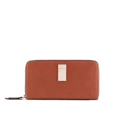 Piquadro Wallets Leather Brown In Cuoio Marroni