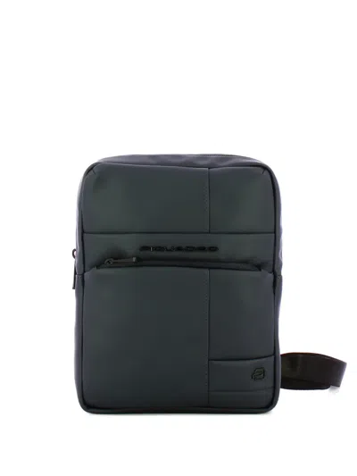 Piquadro Water-resistant Laptop Bag In Blue