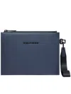 Piquadro Water-resistant Pouch For Ipad 11"