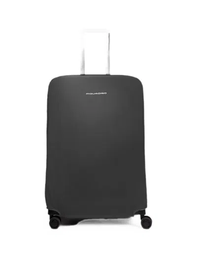 Piquadro Water-resistant Luggage Cover In Black