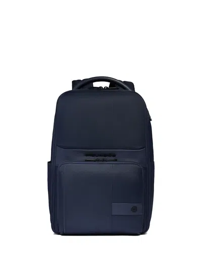 Piquadro Wollem Expandable Backpack In Blue