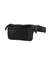 Piquadro Woman Belt Bag Black Size - Cow Leather, Eva (ethylene - Vinyl - Acetate), Nylon, Polyester