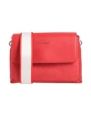 Piquadro Woman Cross-body Bag Red Size - Bovine Leather, Eva (ethylene - Vinyl - Acetate), Nylon, Po In Red