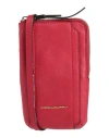 Piquadro Woman Cross-body Bag Red Size - Cow Leather, Eva (ethylene - Vinyl - Acetate), Nylon, Polye In Red