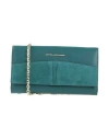 Piquadro Woman Crossbody Wallet Deep Teal Size - Leather