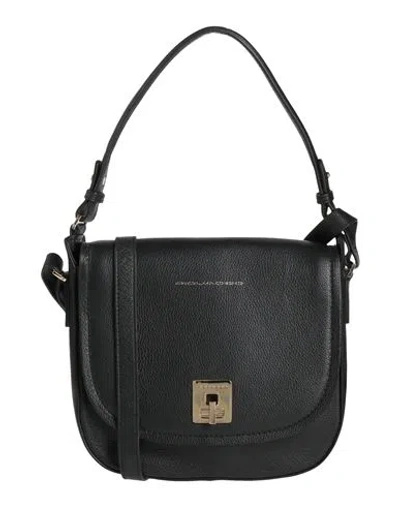Piquadro Woman Handbag Black Size - Bovine Leather