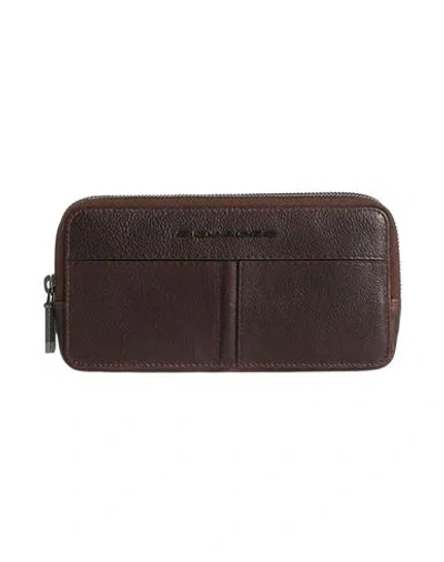 Piquadro Woman Handbag Dark Brown Size - Cow Leather, Metal, Pes, Eva (ethylene - Vinyl - Acetate)