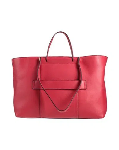 Piquadro Woman Handbag Red Size - Cow Leather, Eva (ethylene - Vinyl - Acetate), Nylon, Polyester, M
