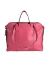 Piquadro Woman Shoulder Bag Magenta Size - Soft Leather In Magenta