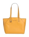 Piquadro Woman Shoulder Bag Ocher Size - Soft Leather In Yellow