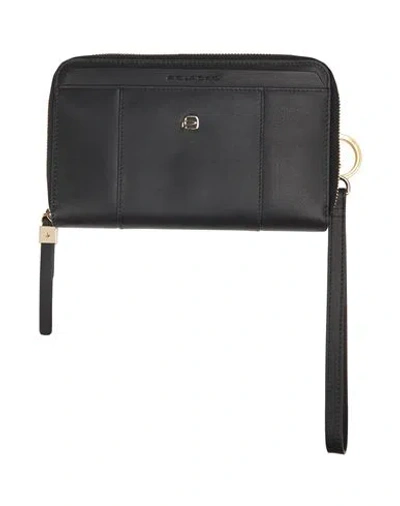 Piquadro Woman Wallet Black Size - Cow Leather