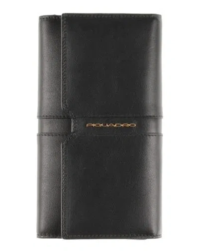 Piquadro Woman Wallet Black Size - Leather