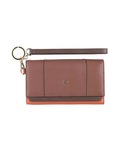 Piquadro Woman Wallet Brown Size - Leather