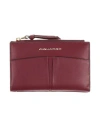 Piquadro Woman Wallet Garnet Size - Cow Leather