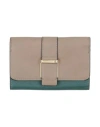 Piquadro Woman Wallet Khaki Size - Soft Leather In Beige