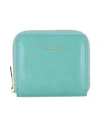 Piquadro Woman Wallet Light Green Size - Soft Leather