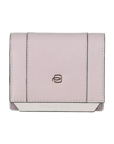 Piquadro Woman Wallet Lilac Size - Cow Leather